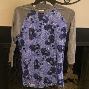 LuLaRoe Mickey Mouse Shirt, Adult XS